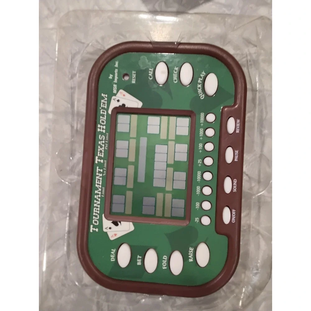 Tournament Texas Holdem Handheld Electronic Poker Game 2004‎